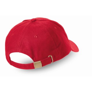 Gorra de béisbol de algodón publicitaria